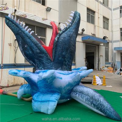 China Regular Inflatable Advertising Art Simulation Inflatable Cartoon Inflatable Fun Shark Product à venda