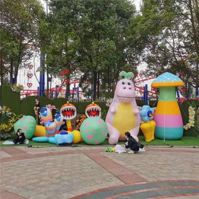 중국 Regular Square Inflatable Mushroom Inflatable Art Inflatable Garden Party Decoration Inflatable Theme Park Product 판매용