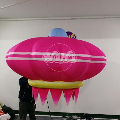 Cina Oxford Hanging Lantern Inflatable Model Inflatable Lighting Balloon For New Year Decoration in vendita