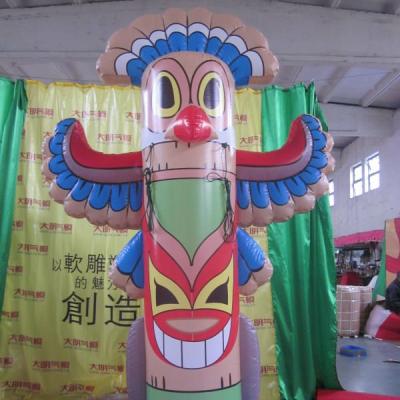 China Oxford Cloth Advertising Decoration Inflatable Pillar LED Column Totem Te koop