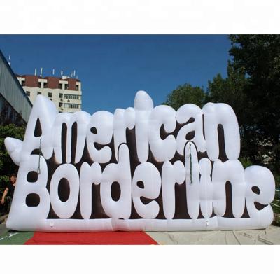 Cina Promotion activity hot sale inflatable billboard wall with customized logos for advertising in vendita