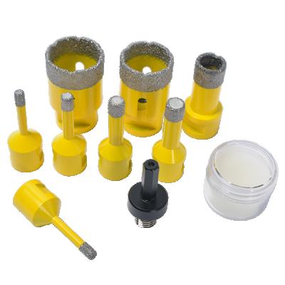 China Drilling For Tile Professional Thread M14 Diamond Core Drill Bit , Diamond Hole Saw For Granite for sale