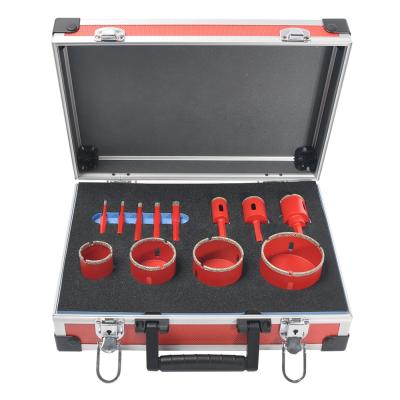 China Professional Customized Masonry Drilling Diamond Hole Saw Tile Drill Bit Kit For Drill Machine for sale