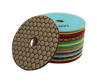 China 4 Inch (100mm) Flexible Diamond Wet Dry Polishing Pad Any Size Is Available for sale