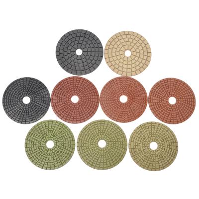 China Diamond Factory Directly Flexible Wet And Dry Diamond Polishing Pads For Granite for sale