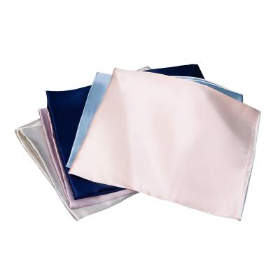 China Strip Edge Pillow Case Anti-Static Silk Satin 5 Color Way 19MM for sale