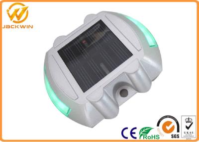 China Pernos prisioneros reflexivos amarillos/azules/del verde del camino con el mono panel solar cristalino de 6 LED en venta