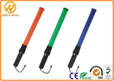 China Bastón de mano del tráfico de la alta visibilidad LED con la honda (l) 54 * (diámetro) 4 cm en venta