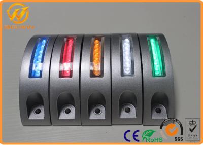 China Hohe Helligkeit 6 Aluminiumstraßen-Bolzen PCS LED mit roter/blauer/grüner Farbe, CER ROHS zu verkaufen