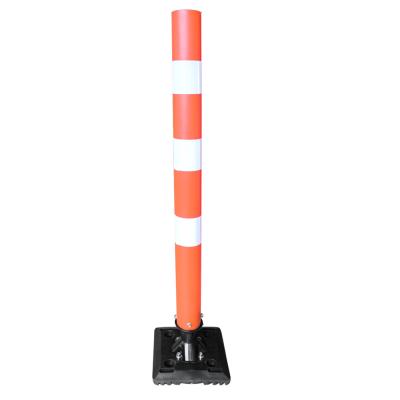 중국 JACKWIN Flexible Traffic Warning Delineator Post with rubber base 86 cm (height can be customized) 판매용