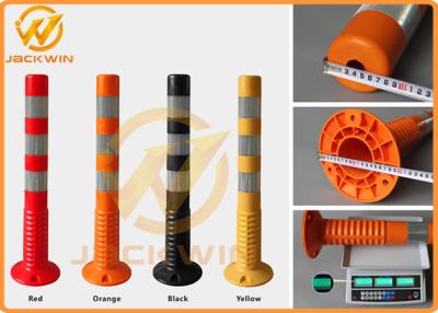 中国 交通安全の反射ストリップTPU 75cmのホテルの駐車場のための適用範囲が広いDelineatorのポスト 販売のため