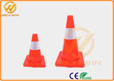 Cina coni di sicurezza stradale del TPE della costruzione di 300mm/450mm/700mm arancio in vendita