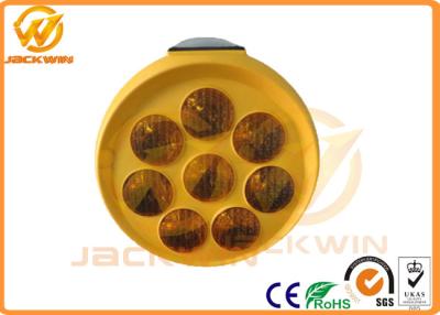 China High Brightness Sunflower Solar Traffic Warning Lights Durable Life Flash Light for sale