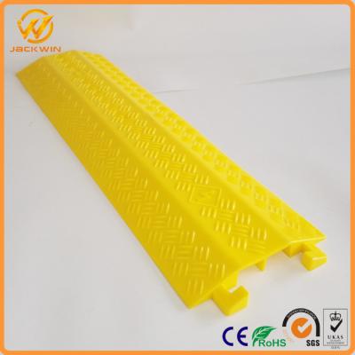 China Outdoor Cable Protectors Durable Light Duty 2 Channel Cable Flooring Protector for sale