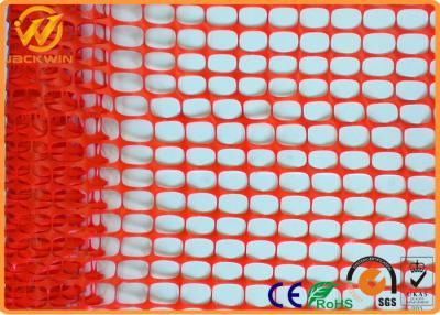 Chine Maille 100% en plastique orange adaptée aux besoins du client UV de HDPE de Vierge clôturant la barrière de sécurité de sécurité à vendre