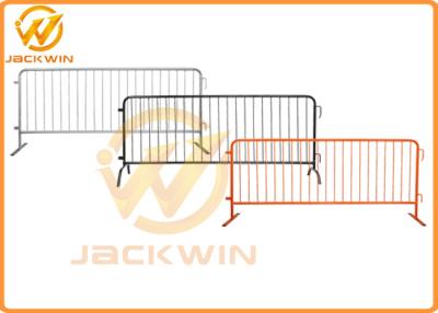 China Galvaniseerde Barricade van het metaal Tijdelijke Verkeer de Vlakke Omheining van de de Controleveiligheid van de Voetenmenigte Te koop