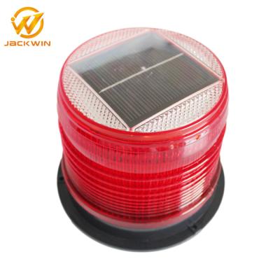 Chine Base solaire marine de clignotant IP68 imperméable d'aimant de voyant d'alarme d'ambre rouge à vendre