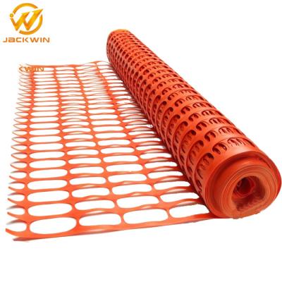 China Zit de Anti Uv Oranje Plastic de Barrièreomheining van de menigtecontrole/de Veiligheids Plastic Omheining voor Bouw Te koop