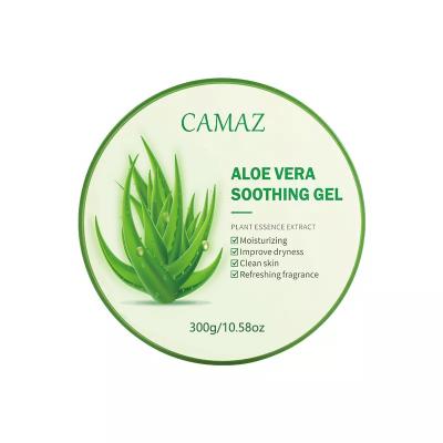 China Private Label Skin Whitening Brightening Smoothing Aloe Vera Gel Face Cream Natural 100% Pure Organic Vera Gel For F for sale