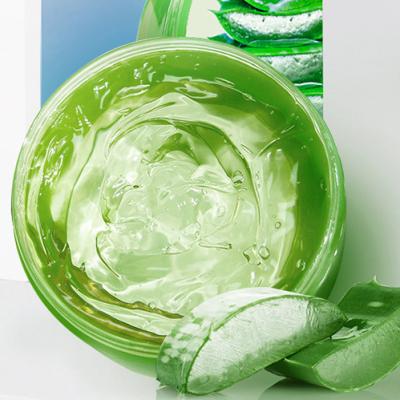 China Private Label Skin Whitening Brightening Smoothing Aloe Vera Gel Face Cream Natural 100% Pure Organic Vera Gel For F for sale