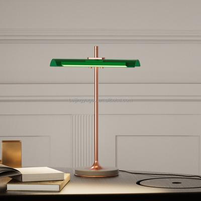 China 2023 Modern Chic High Quality Retro Modern Glass Maker Desk Lamp Acrylic Concrete Table Lamp For Home Decor for sale