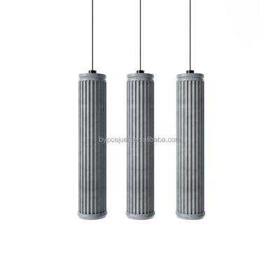 China Modern Concrete Long Chandelier Chandeliers Ceiling Lamps Manufacturer Luxury Dining Light For Home and Office China for sale