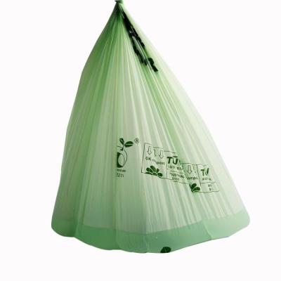 China 100% Compostable 100% Biodegradable Household Use PLA Disposable Garbage Bag for sale