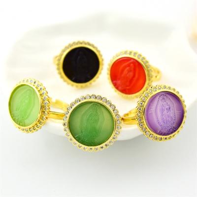 China Wholesale High Quality CLASSIC Mary Crystal Zircon Ring Classic Jewelry from Virgo for sale