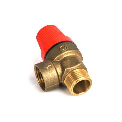 China General Professional Brass Adjustable Safety Safety Pressure Relief Valve Brass Price for sale