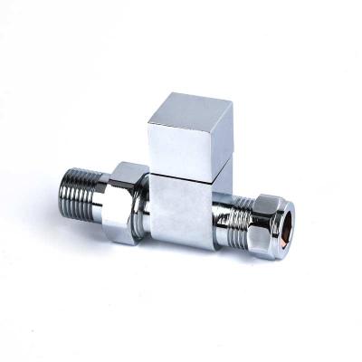 China General Thermostatic DN15-DN25 House For Temperature Control Floor Heating HVAC 1/2 Inch Brass Radiator Valve for sale