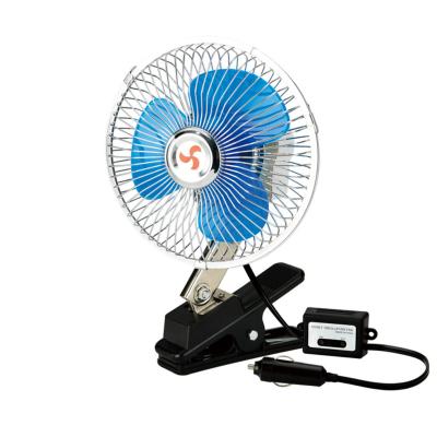 China Cars Trucks Transports High Quality Automatic Boats Car Fan 6 Inch 12v Portable Fan For Car for sale