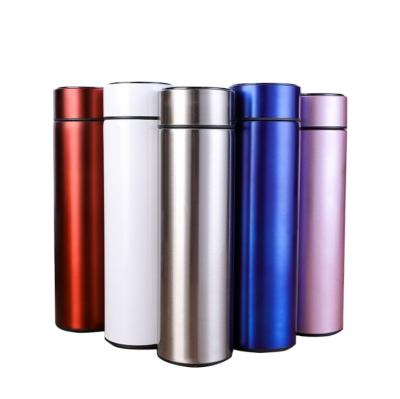 China Large Capacity The Latest Stainless Steel Smart Thermos LED Temperature Display Vacuum Water Bottle Wholesale for sale