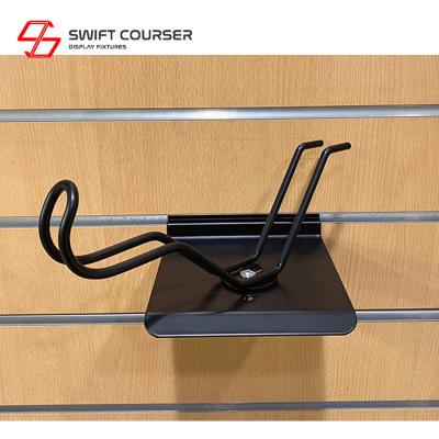 China Retail Stores Slatwall Hooks Panel Hooks Steel Equipment Hanging Rack For Roller Skating Store for sale