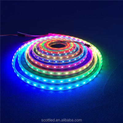 China PC SK6812 IC SMD 5050 Integrated Digital Led Strip SK6812 Full Color 60LEDs Led Light for sale