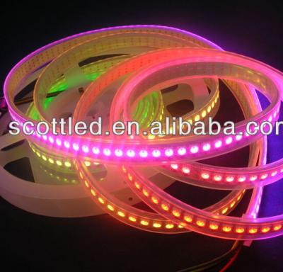 China PVC DC5V WS2812B IP67 IP67 144LEDs Meter Accessible LED Pxiel Strips Waterproof for sale