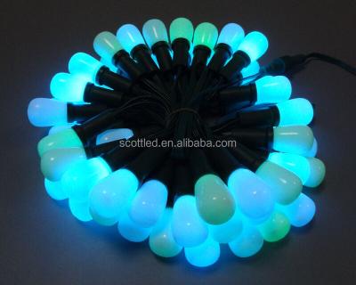 China Christmas Lights G27 ws2811 LED Pixel Light Strings 12V SC-WS2811-G27-12 for sale