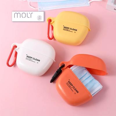 China Creative ODM MAS Logo Mas Accessories For Disposable Face Molytech Design Mk08 Face Mask Box OEM Disposable Face Mask for sale