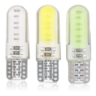 China Width Light\Tail Light\Car T10 12SMD COB Side License Plate Light Lamp Bulb 12SMD COB Canbus Light Signal Light\12V Turn Signal Instrument NUYAO T10 W5W RGB LED for sale