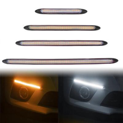 China Warning/Tips/Overflowing LED Strip Waterproof Car Decorative LED Light Daytime Running Light Open LED Car Turn Signal Light Drl Headlight Overflowing Strip for sale