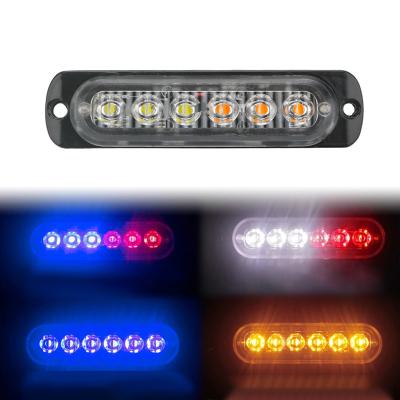 China Car SUV Truck ATV NUYAO Car Offroad Work Burst Flashing Strobe Light Truck Emergency Lamp Strobe Police Side Marker Car Premium Led Warning Light for sale