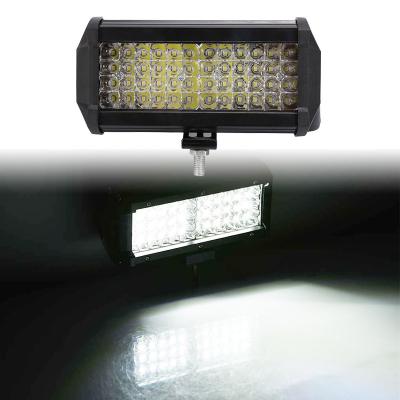 China NUYAO 48LED Brightness Truck Headlight ATV Square 7Inch 144W Spot Fog Lamp Offroad Car Spotlight/Car Truck/High Brightness Offroad Light Offroad Car Led Driving Strobe Work Light for sale