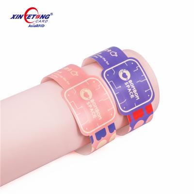 China tyvke waterproof / waterproof wristband wristbands paper wristbands watch shape for sale