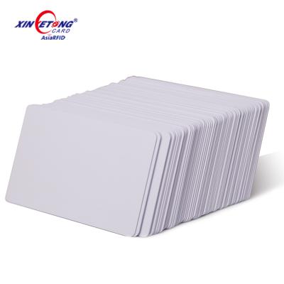 China Waterproof 125KHz High Quality Inkjet Blank RFID Printable Card / Waterproof SI Chip TK4100 RFID Inkjet Card for sale