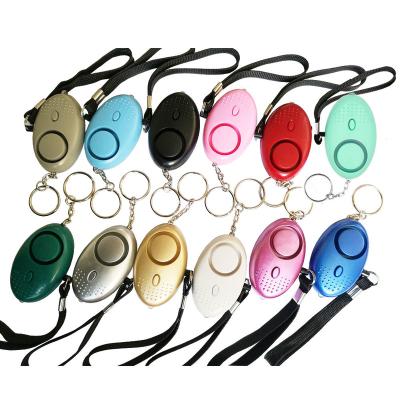 China Anti Wolf Alarm Security Protect Alert Classic Promotional Personal Security Alert Noisy Key Chain Alarm for sale