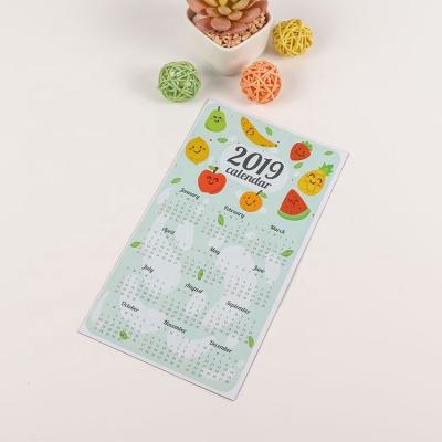 China Industrial Magnet Wholesale Promotional Gifts Dry Erase Calendar Fridge Magnet 2022 Magnetic Custom Yearly Printed for sale