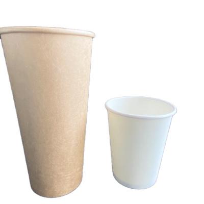 China Disposable Paper Cup Custom Logo Printing Ripple Wall Craft Double Wall Paper Cup for sale