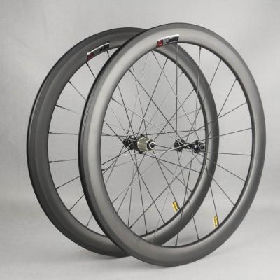 China Carbon road bike wheelset Anvil UD front 20 rear 24 holes with BITEX 305F/305R hubs for sale