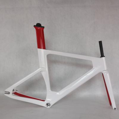 China Road Bikes New OEM Track Carbon Frame TR013 Fixed Speed ​​Bike Frameset Bicycle Frame for sale