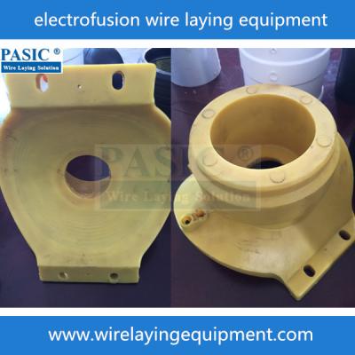 China PASIC CNC electrofusion fittings saddle pe wire laying machine for electrofusion saddle for sale