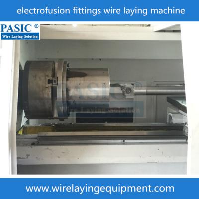 China How to solve the connection of pipe pe ppr pe-rt pipe fittings wire laying machine for oil/gas project for sale